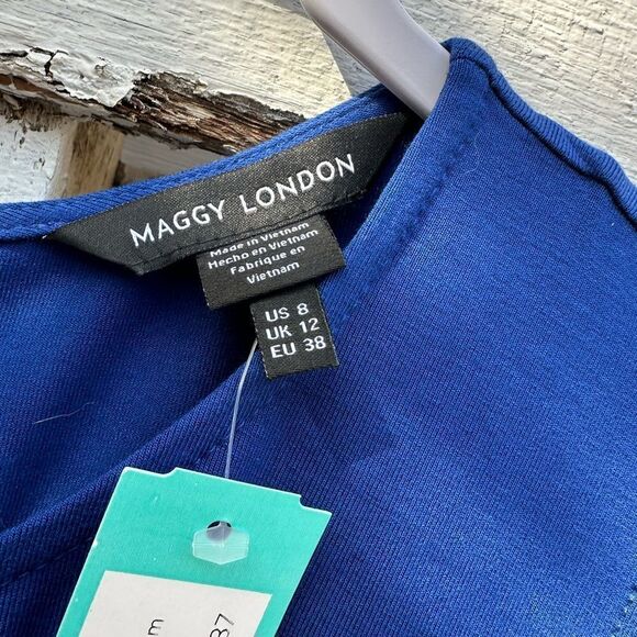 NWT Maggy London Midi Dress - Picture 4 of 6